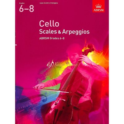 Kaiyi Music 【Kaiyi Music】cello scales&arperggios grade 6-8