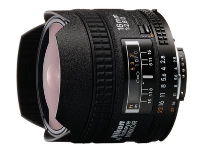 【高雄四海】Nikon AF Fisheye-Nikkor 16mm F2.8D 全新平輸．一年保固．全片幅超廣角魚眼鏡