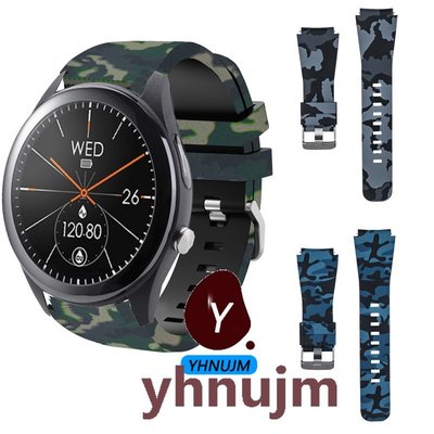華碩 VivoWatch SP 錶帶 硅膠錶帶 迷彩 ASUS VivoWatch SP 智慧手錶錶帶 矽膠 錶帶錶帶