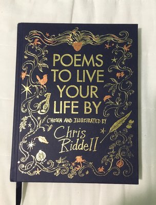 全新 Poems to live your life by by Chris Riddell