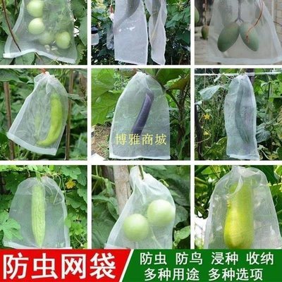 免運-套果袋尼龍網袋紗網袋袋子防鳥網防蟲水果防蟲網袋草莓透氣專用袋(null)