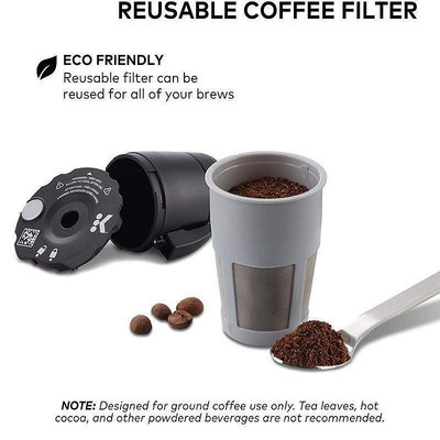 咖啡機過濾芯 適配Keurig 2.0 My K-cup 過濾網 咖啡機濾杯 重複 咖啡用品 NpWU【皇運】