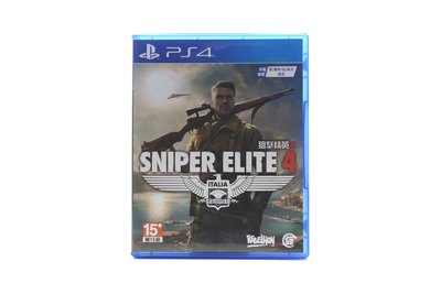 【橙市青蘋果】PS4：狙擊精英4 Sniper Elite 4 中文版 #75411