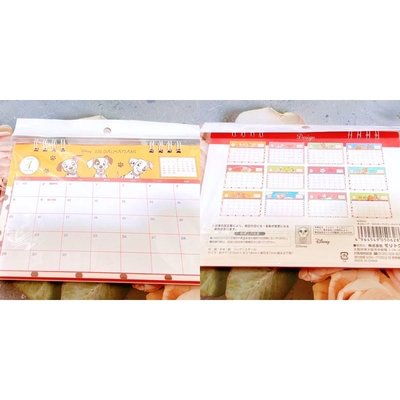 在台現貨 日本購回 迪士尼系列 2023行事曆 101忠狗 桌曆 桌上型桌曆 桌上型行事曆 行事曆 日本正品 全新