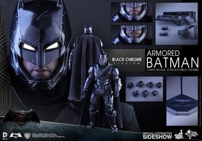 全新 Hot Toys 1/6 MMS356 BVS 蝙蝠俠大戰超人 重甲 電鍍 潛行版 Batman