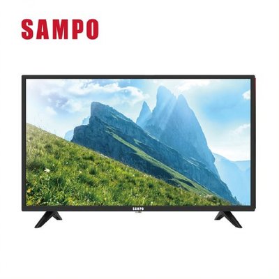 贈7座延長線 聲寶 SAMPO 32吋/32型 HD 低藍光 電視/顯示器/電視機 EM-32FB600