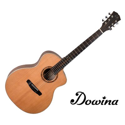 Dowina Chardonnay GAC 紅松木面板 胡桃木背側 全單 斯洛伐克 民謠吉他 - 【他，在旅行】