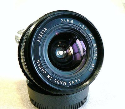 【悠悠山河】完美近新品 廣角微距鏡 Nikon口--Zeiss代工 EXAKTA Macro 24mm F2.8 MC