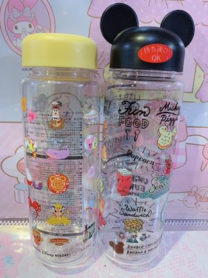 ♥小花花日本精品♥ 迪士尼 米奇 造型透明隨身冷水瓶 兒童水壺 水瓶 隨身瓶 ~ 8