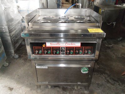 543二手貨-營業用電熱式六孔煮麵機