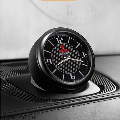 汽車內飾零件迷你時鐘手錶汽車電子石英手錶適用於三菱歐藍德 Mirage ASX Lancer EVO PAJERO