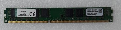 (終身保固)金士頓 DDR3-1600  8G 雙面顆粒(高雄市)
