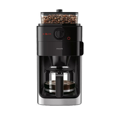咖啡機【自營】Philips飛利浦全自動美式咖啡機豆粉兩用研磨一體HD7761