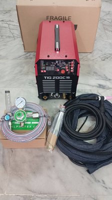 TIG氬焊機、TIG200C數位化變頻式氬焊機(冷焊功能)(110V/220V雙電壓自動切換)(全配)
