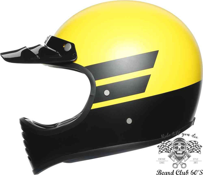 ♛大鬍子俱樂部♛ AGV ® Legends X101 Dust 義大利復古經典復刻全罩越野山車帽安全帽| Yahoo奇摩拍賣