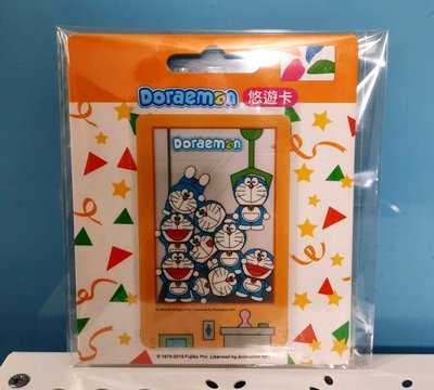 Doraemon哆啦A夢悠遊卡-夾娃娃機/透明卡