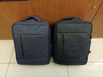 SPYWALK尼龍 後背包 電腦包 方型 休閒背包 S9437黑色