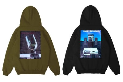 { POISON } PRETTYNICE TUNING SYSTEM ZIP HOODIE RETROWAVE連帽夾克