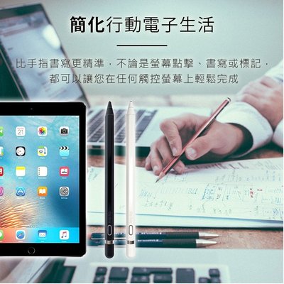 促銷 蘋果iOS Android 通用CITY BOSS 主動式電容筆 (六角形)  超細銅質筆頭 手寫筆/繪圖筆