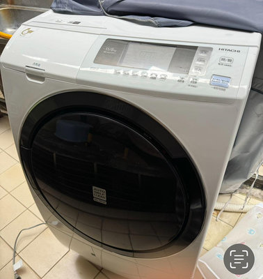 Hitachi 洗脫烘滾筒洗衣機 二手 日本製 少用幾乎全新 自取