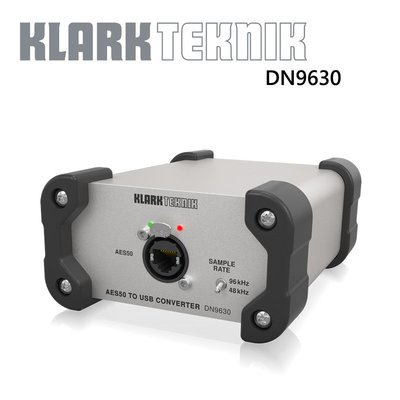 KLARK TEKNIK DN9630信號轉換器 (AES50轉USB 2.0 同時電腦錄音和回放)