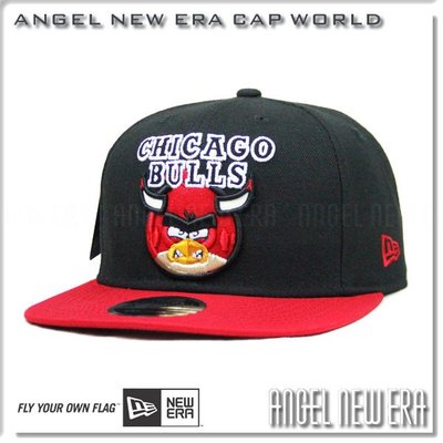 【ANGEL NEW ERA】NBA 芝加哥 公牛 憤怒鳥 聯名 angry birds SNAPBACK 限量後扣帽