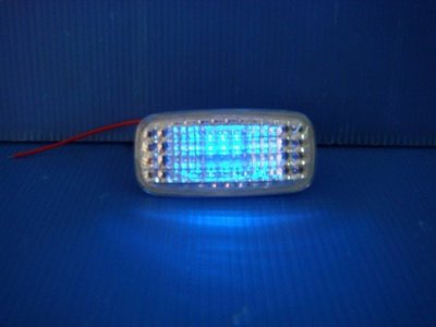 小亞車燈╠ 全新高亮度 A32 N16 SENTRA HV 晶鑽 LED 藍橘 雙色 側燈 只要400