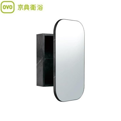 【工匠家居生活館 】OVO 京典衛浴  HA410  單門鏡面收納櫃 置物鏡櫃 化妝鏡 衛浴鏡箱