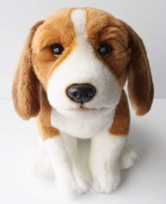 日本進口 限量品 可愛米格魯小獵犬娃娃布偶動物獵兔犬狗狗抱枕玩偶絨毛絨娃娃裝飾擺件送禮品禮物