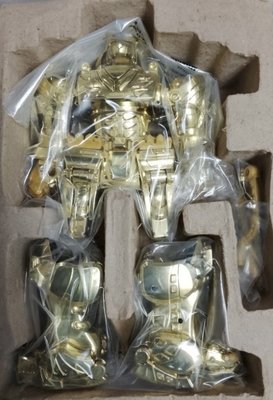 BANDAI 獸拳戰隊 獸拳合體 金色電鍍版 DX  激氣鬥者