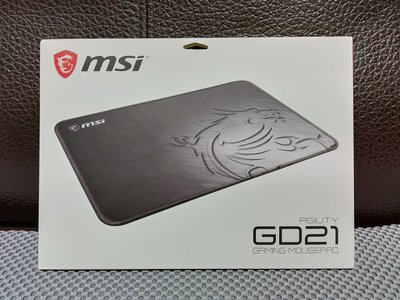 微星 MSI AGILITY GD21 電競滑鼠墊 滑鼠墊