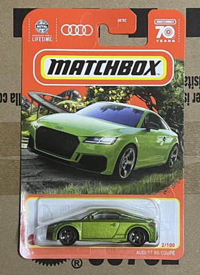 ^.^飛行屋(全新品)MATCHBOX 火柴盒小汽車 合金車//奧迪 AUDI TT RS COUPE