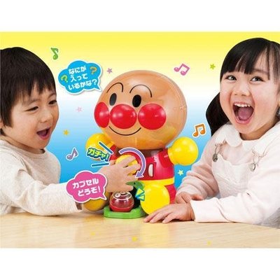 哈哈玩具屋~預購~Anpanman 麵包超人 扭蛋機 兒童玩具