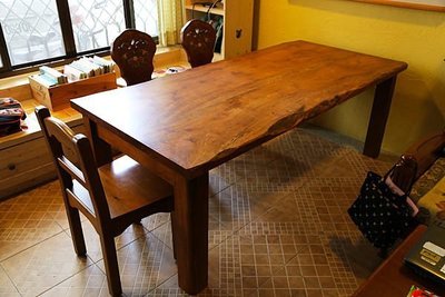 【原味手工家具】楠木餐桌-台南 原木 家具