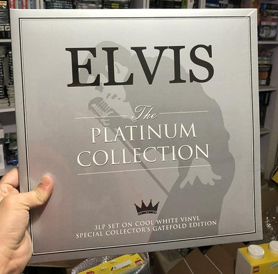 眾信優品 黑膠唱片 Elvis Presley 貓王 The Platinum Collection 3LP