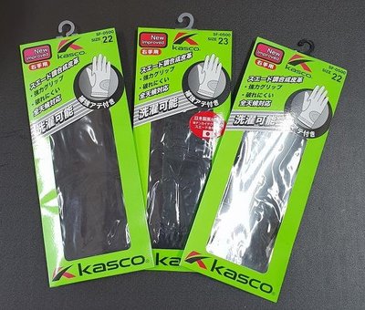 (易達高爾夫)全新原廠KASCO SF-0500 右手 高爾夫手套 黑色