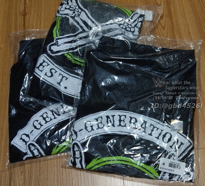 美國瘋潮 正版wwe D Generation X 18 T Shirt Dx再度出擊最新款衣服熱賣hbk Yahoo奇摩拍賣