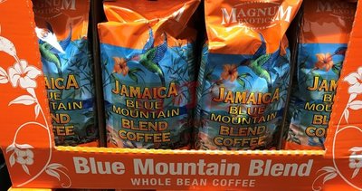 ♈叮叮♈ 貨到付款 COST 蜂鳥咖啡豆 藍山調和咖啡豆 2磅 MAGNUM JAMAICA 咖啡店 辦公室 團購 公司