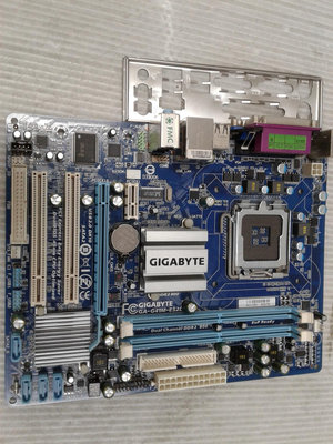 【 創憶電腦 】技嘉 GA-G41M-ES2L DDR2 775腳位 主機板 附檔板 直購價 400元