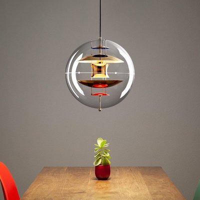 現貨熱銷-吊燈丹麥Verpan VP Globe圓球星球燈北歐創意吧臺客廳餐廳設計師吊燈爆款