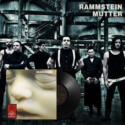 正版  德國戰車母親 Mutter Rammstein 2LP黑膠唱片 金屬搖滾(海外復刻版)