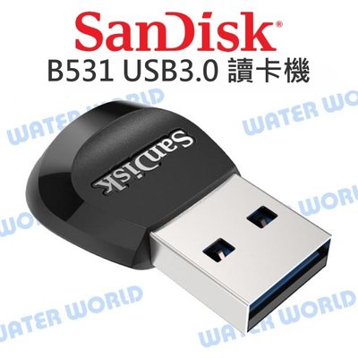 【中壢NOVA-水世界】Sandisk MobileMate B531 讀卡機 USB3.0 micro 170MB