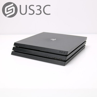 【US3C-桃園春日店】【一元起標】Sony PS4 Pro 1TB HDD CUH-7017B 黑 支援4K 二手主機