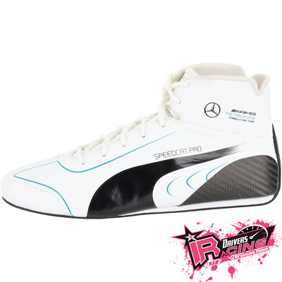 ♚賽車手的試衣間♚ Mercedes AMG Petronas Puma Speedcat Pro 賽車鞋 白色