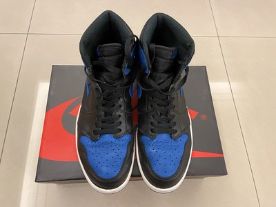 Nike Air Jordan 1 OG Royal Blue 黑藍 555088-007 二手美品 誠購小議