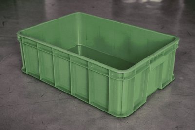 三格儲運箱615*420*200mm-塑膠籃 塑膠箱 密狀儲運箱 搬運箱 工具箱 零件箱 倉儲箱 週轉箱【富晴塑膠】