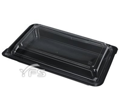 SA07壽司盒(黑) (外帶餐盒/水果盒/手捲盒/冷盤/沙拉/生魚片/塑膠餐盒)