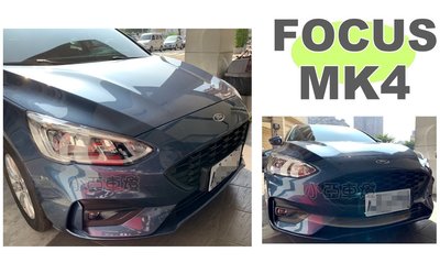 小亞車燈＊全新 福特 FORD FOCUS MK4 19 2019年 ST-LINE 前大包 前保桿 含烤漆完工