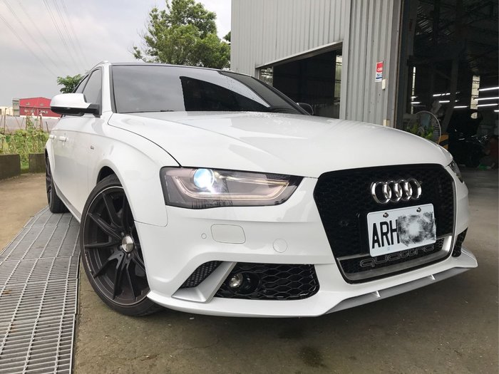 奧迪audi B8 5改裝前保桿套件 Yahoo奇摩拍賣