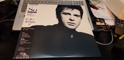 售Toshiba EMI Peter Gabriel So日本版 黑膠LP 附歌詞NM－